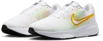 NIKE Run Defy Laufschuhe Herren 101 - white/laser orange-apricot agate 39