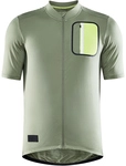 CRAFT ADV Gravel Fahrradtrikot Herren 635851 - forest/flumino XL