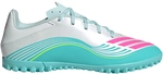 adidas F50 Messi Club TF Multinocken-Fu&szlig;ballschuhe JQ0947 - cloud white/lucid