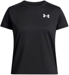 UNDER ARMOUR Tech Trainingsshirt M&auml;dchen 005 - black/white L (149-160 cm)