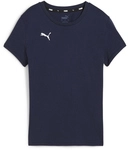 PUMA teamGOAL Casuals T-Shirt Damen 06 - PUMA navy/PUMA white XS