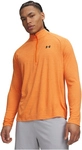 UNDER ARMOUR Tech Textured 1/2-Zip Sweatshirt Herren 808 - outrageous orange/black M