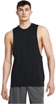 UNDER ARMOUR Left Chest Cut-Off Tanktop Herren 001 - black/black S