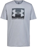 UNDER ARMOUR Boxed Sports T-Shirt Herren 011 - mod gray light heather/graphite M