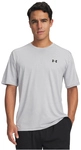UNDER ARMOUR Tech Vent kurzarm Trainingsshirt Herren 014 - halo gray/ultimate black