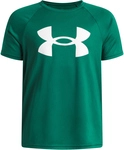 UNDER ARMOUR Tech Big Logo Trainingsshirt Jungen 312 - campus ivy/white S (127-137