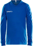 CRAFT Squad Go Solid langarm Trikot Kinder 1345 - royal blue 146/152