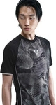 Nike HV1824-060, NIKE Dir-FIT Academy+ Allover Print kurzarm Trainingsshirt Herren