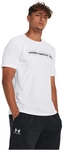 UNDER ARMOUR Camo Stripe T-Shirt Herren 100 - white/mod gray/black S
