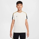 NIKE Strike Dri-FIT Fu&szlig;ball-Trainingsshirt Kinder 110 - pale ivory/black/jersey