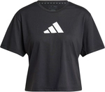 adidas Train Essentials Big Logo Trainingsshirt Damen 095A - black XXL
