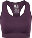 hummel hmlTIF Seamless Sport-BH Damen 4073 - plum perfect XS