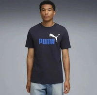 Puma 684708-16, PUMA Essentials 2 Color No. 1 Logo T-Shirt Herren 16 - new navy...