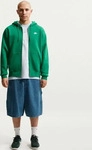 Nike FN3861-365, NIKE Club Fleece-Kapuzenjacke Herren 365 - malachite/malachite/white