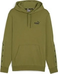 Puma 847385-30, PUMA Essentials+ Tape Hoodie Herren 30 - olive green S