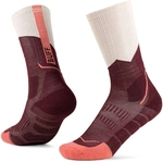 BUFF Midweight Crew Socken aus Merinowolle 403 - wine L (42-44)