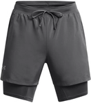 UNDER ARMOUR Launch 5'' 2in1 Laufshorts Herren 025 - castlerock/castlerock/reflective