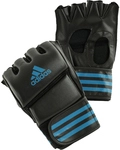 adidas Grappling Training Boxhandschuhe schwarz/blau L