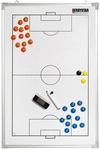 DERBYSTAR Taktiktafel Aluminium Fu&szlig;ball 45 x 30 cm