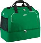 JAKO Classico Sporttasche mit Bodenfach sportgr&uuml;n Bambini (25 Liter)