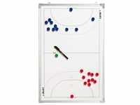 Select Taktiktafel Aluminium Handball weiß 90 x 60 cm
