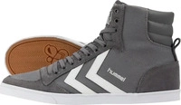 Hummel 063511, hummel Slimmer Stadil High-Top Sneaker castle rock/white kh 36 Herren