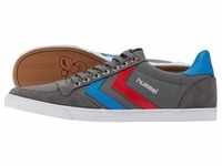 hummel Slimmer Stadil Low-Top Sneaker castlerock/ribbonred/bril blue 36