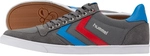 hummel Slimmer Stadil Low-Top Sneaker castlerock/ribbonred/bril blue 36
