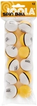 12er Pack JOOLA Spinball Tischtennisb&auml;lle zweifarbig