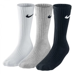 3er Pack NIKE Cushioned Value Crew Sportsocken sortiert S (34-38)