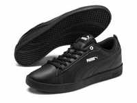 PUMA Smash v2 Leder Sneaker Damen PUMA black/PUMA black 36
