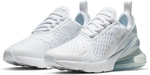 NIKE Air Max 270 Sneaker Jungen 103 - white/white-metallic silver 37.5