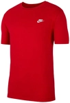 NIKE Sportswear Freizeit T-Shirt Herren 657 - university red/white L