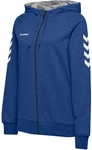 hummel GO Baumwoll Kapuzenjacke Damen true blue XS