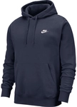 NIKE Sportswear Club Fleece Hoodie 410 - midnight navy/midnight navy/white M