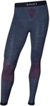 UYN Fusyon lange Funktionshose Merinowolle Herren orion blue/bordeaux/pearl grey S/M