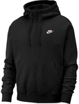 NIKE Sportswear Club Fleece Kapuzenjacke black/white L