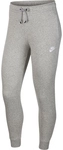 NIKE Sportswear Essential Fleece Jogginghose Damen dk grey heather/white M
