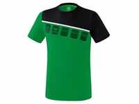 erima 5-C T-Shirt smaragd/black/white XXL