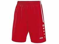 JAKO Turin Sporthose rot/weiß S