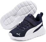 PUMA Anzarun Lite AC Baby-Sneaker mit Klettverschluss peacoat/puma white 25