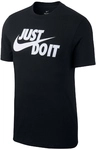 NIKE Sportswear JUST DO IT T-Shirt Herren 011 - black/white S