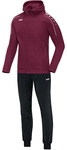 JAKO Classico Trainingsanzug Polyester mit Kapuze maroon M