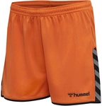 hummel Authentic Polyester Shorts Damen tangerine XS