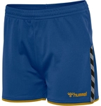hummel Authentic Polyester Shorts Damen true blue/sports yellow XL