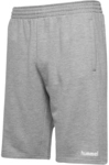 hummel GO Baumwoll Sweatshorts Kinder grey melange 176