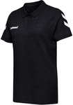 hummel GO Baumwoll Poloshirt Damen black XL
