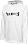 hummel GO Baumwoll Logo Hoodie Herren white M