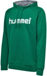 hummel GO Baumwoll Logo Hoodie Herren evergreen S