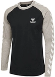 hummel hmlMARK langarm Freizeitshirt Herren black S